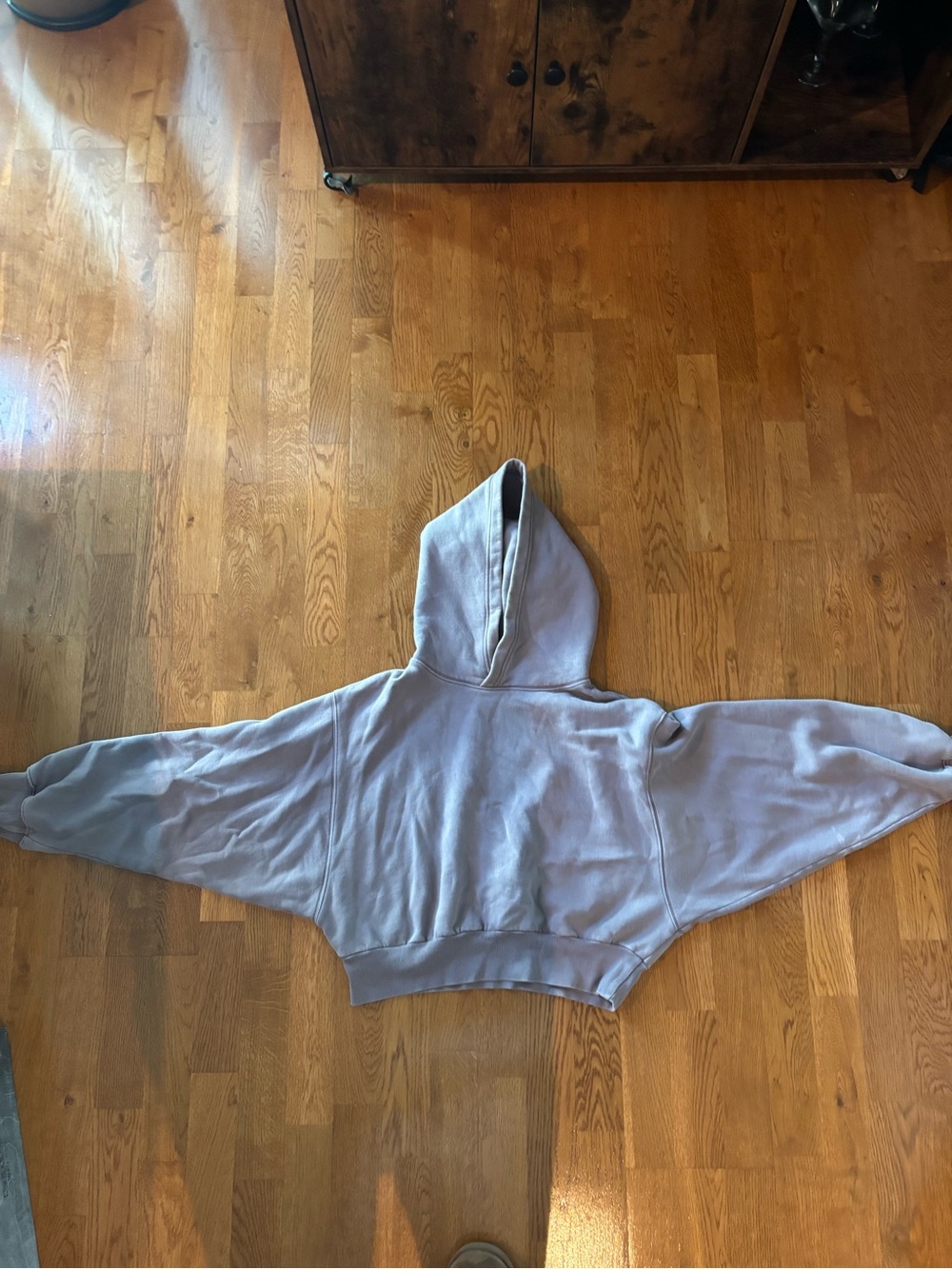 TNA Cozy Oversized Hooded Sweatshirt - Purple